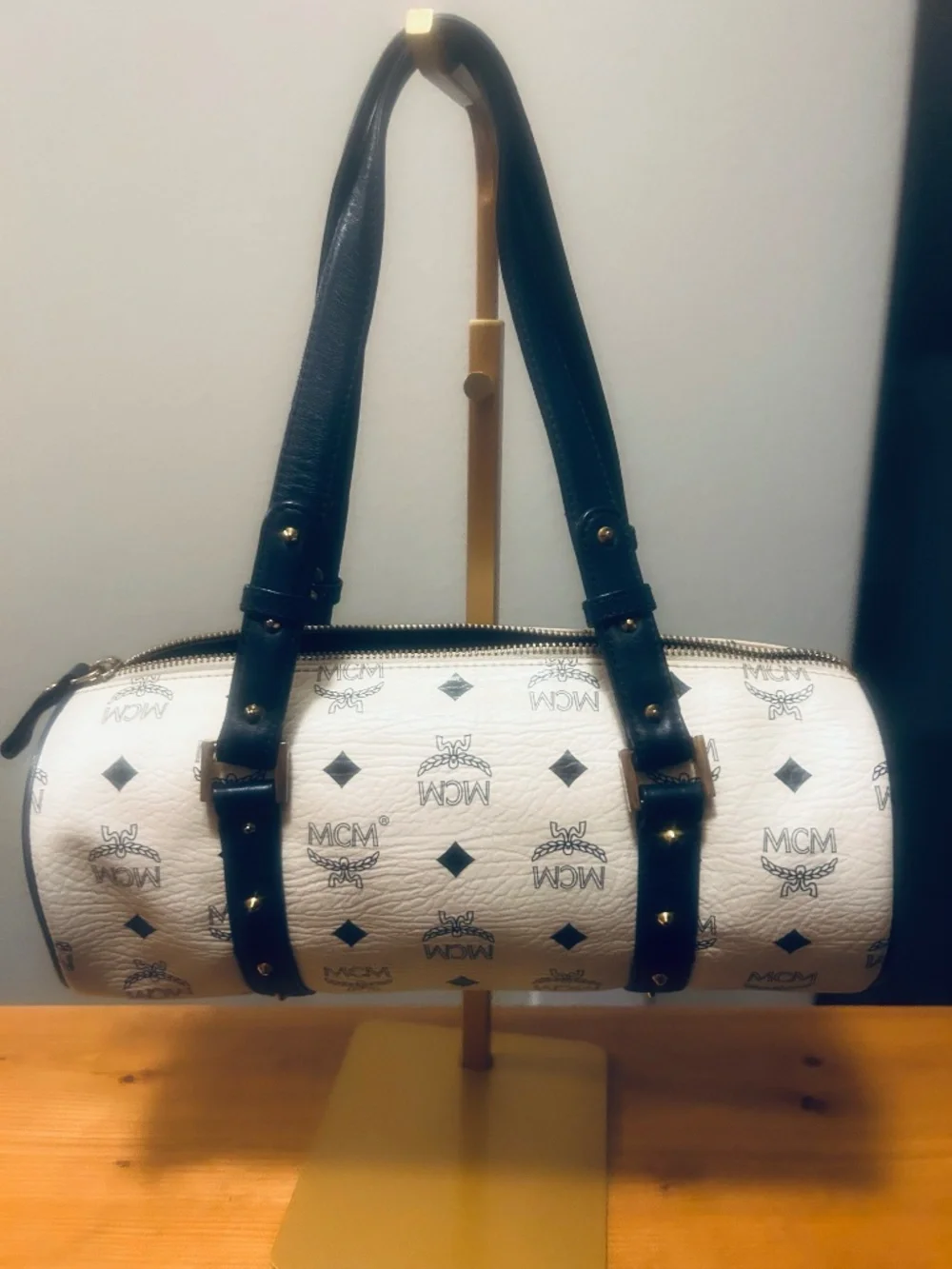 MCM navy blue